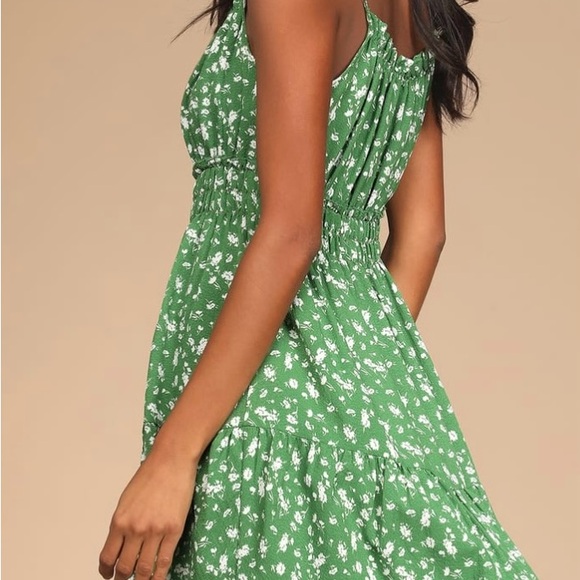 Lulus Ruffled Tiered Mini Dress - Picture 3 of 4